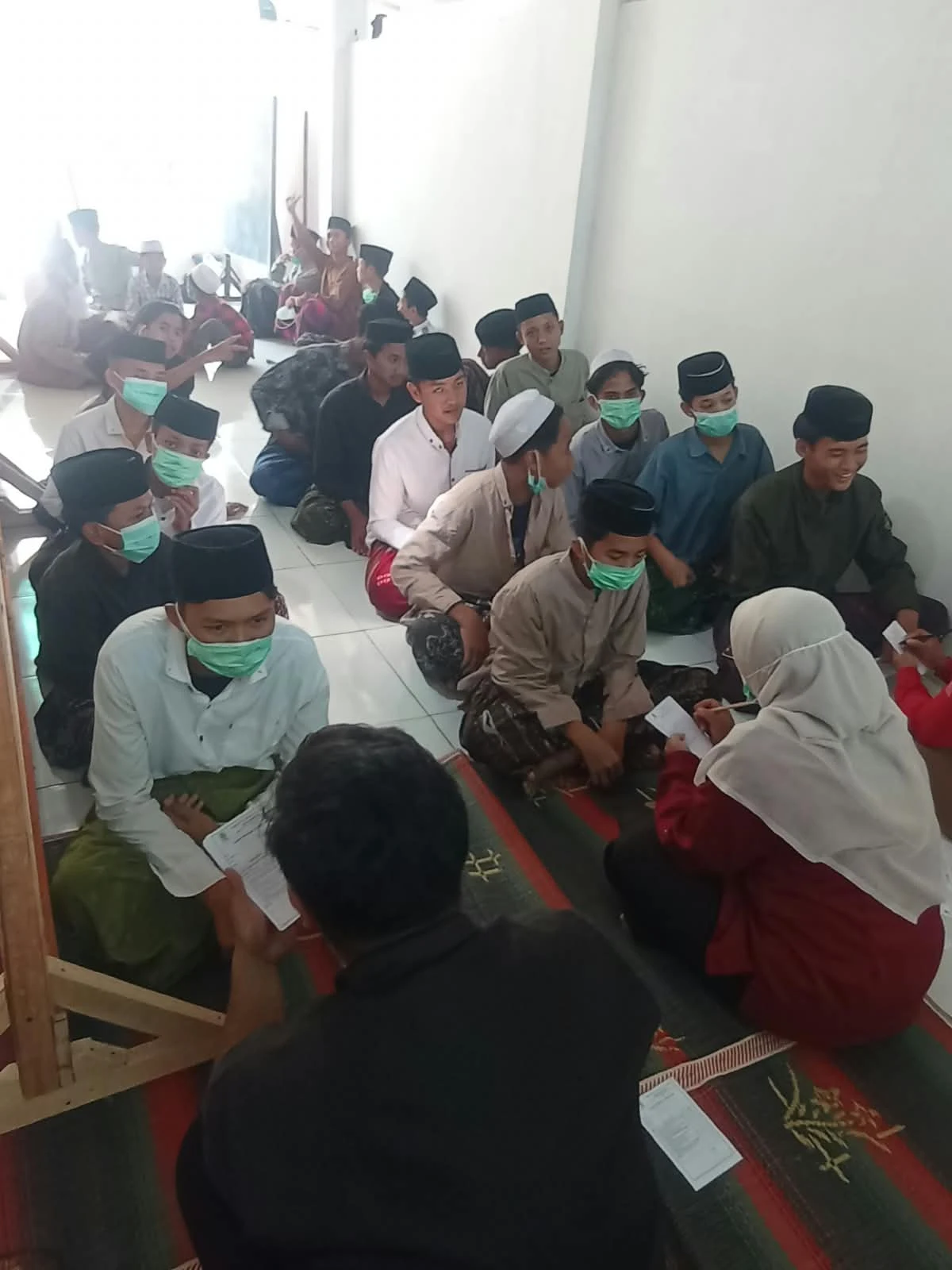Puskesmas Sitopeng Laksanakan Tracing Tuberkulosis di Pondok Pesantren An-Nur Kalilunyu